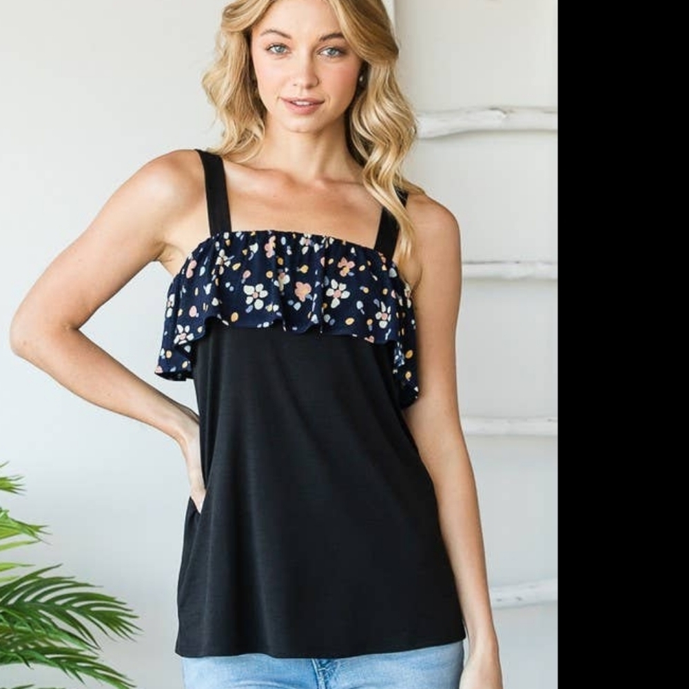 Ruffled Tank